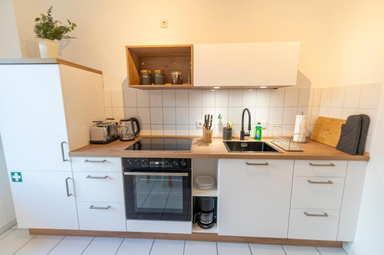 Rr - Unique Apartment 70Qm - Terrace - Washer Magdeburg Luaran gambar